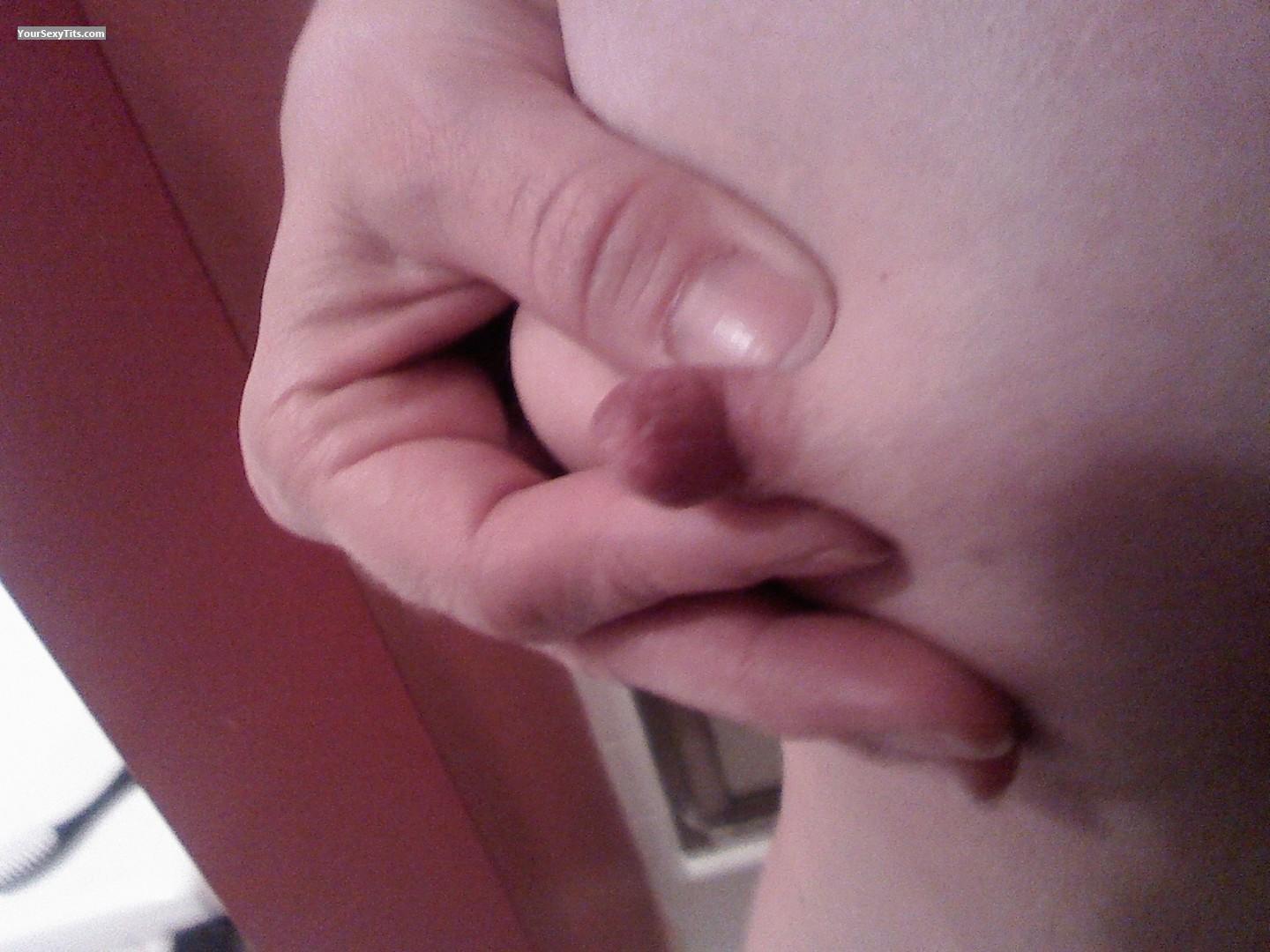 Tit Flash: Medium Tits - Nipplyone from United States